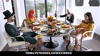 FamilyStokes – Hot Thanks Giving Orgy