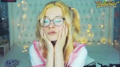 Ahegao DDLG dildo sucking pussy playing