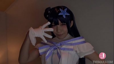 【Hentai Cosplay】”Cum with me” Japanese idol cosplayer gets creampied in doggystyle – Intro